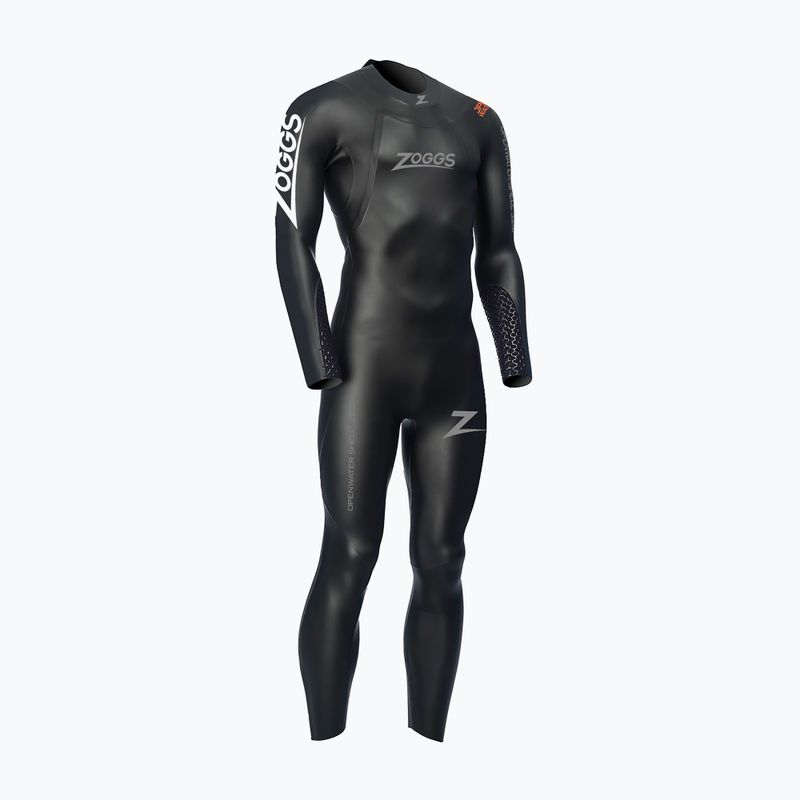 Pánský plavecký neopren Zoggs Ow Shell Fs 3.2.2 mm black/orange