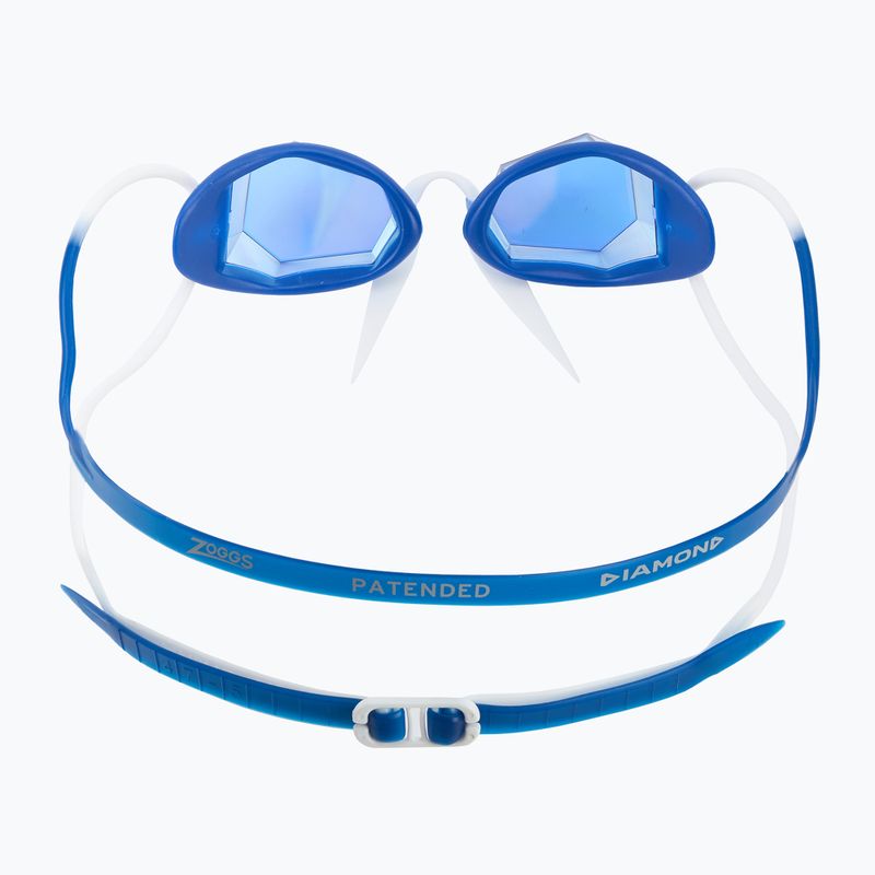 Plavecké brýle Zoggs Diamond Titanium blue/white/mirror gold 4