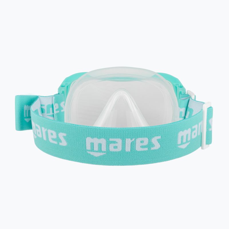 Šnorchlovací maska Mares Keewee čirá modrá 411075 5