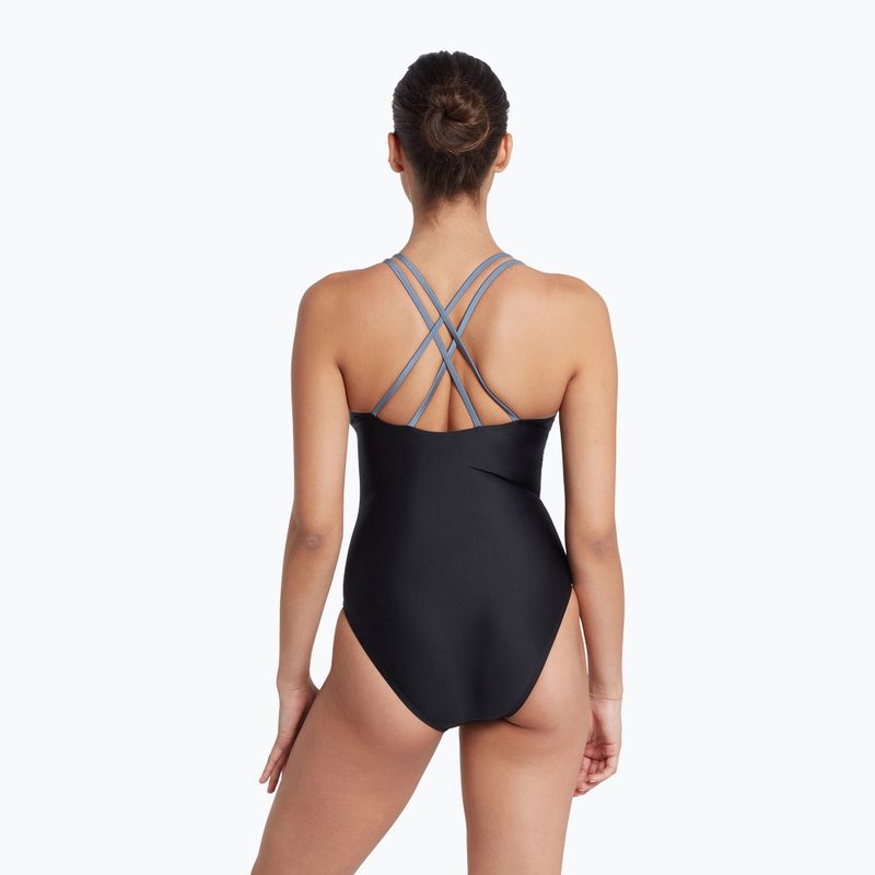 Dámské jednodílné plavky Zoggs Seamarine Panel Crossback 4