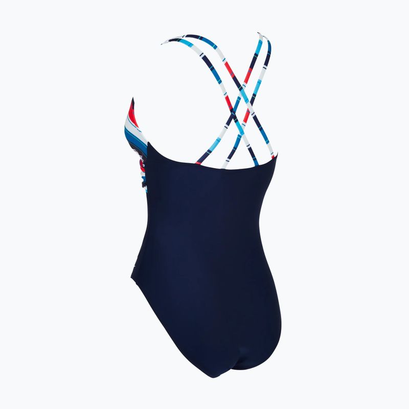 Dámské jednodílné plavky Zoggs Seamarine Panel Crossback 2