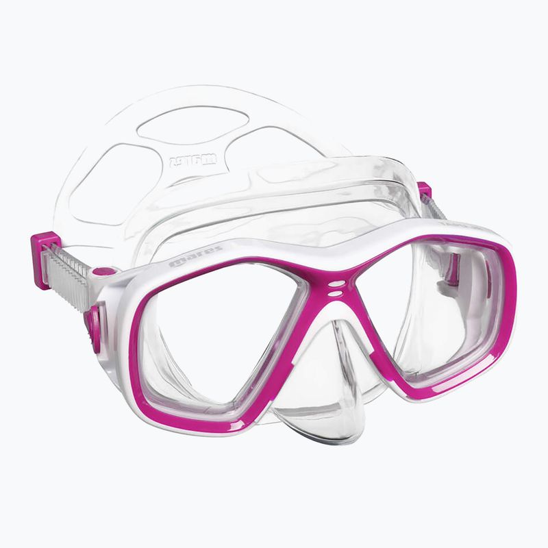 Dětská sada na šnorchlování Mares Tapu Jr pink/white/clear 2