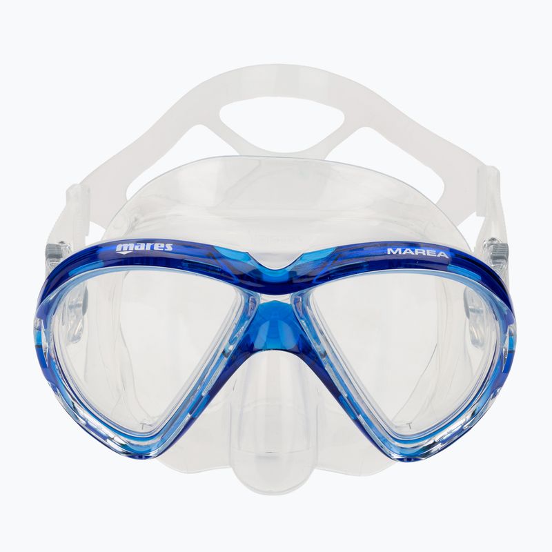 Potápěčská maska Mares Marea blue reflex/clear 2