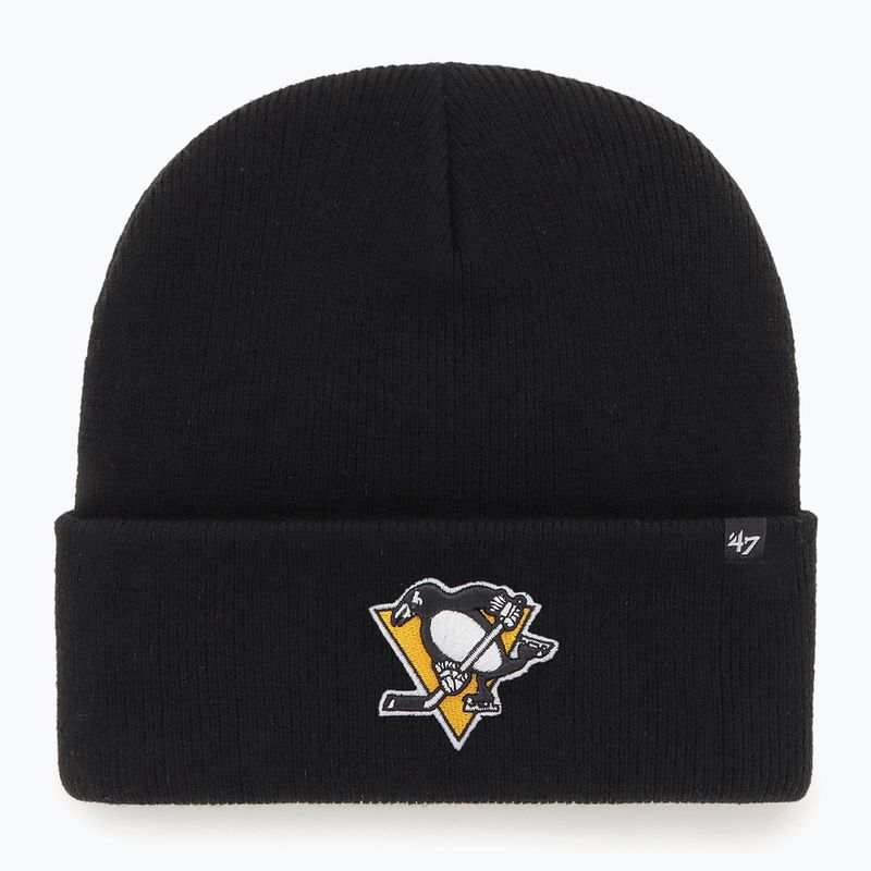 Zimní čepice 47 Brand NHL Pittsburgh Penguins Haymaker black