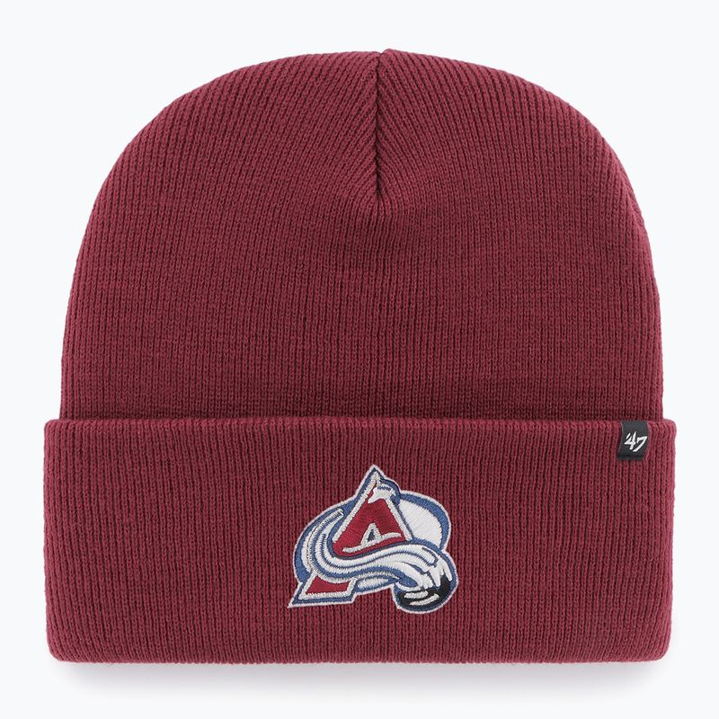 Zimní čepice 47 Brand NHL Colorado Avalanche Haymaker cardinal