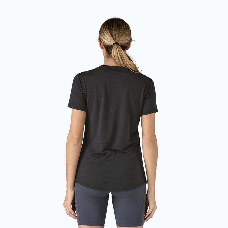 Dámské tričko Patagonia Cap Cool Merino Blend black 6