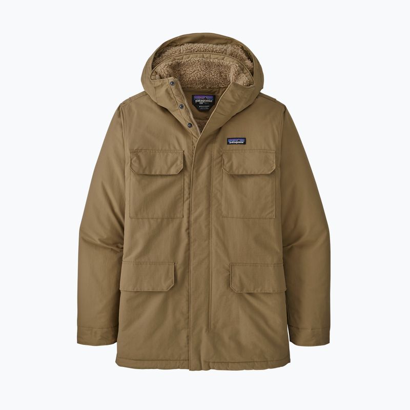 Pánská zateplená bunda Patagonia Isthmus Parka classic tan 10