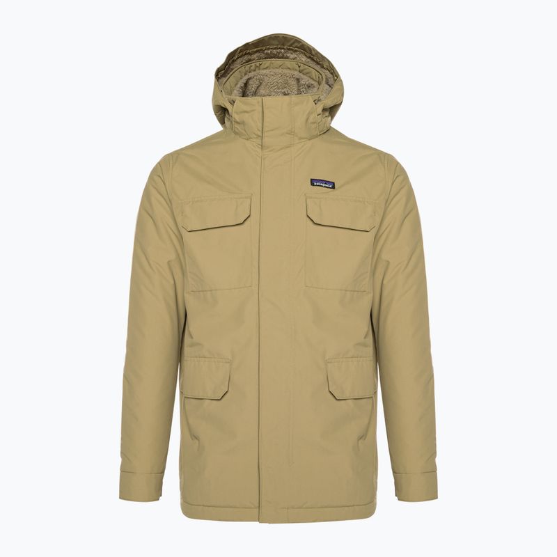 Pánská zateplená bunda Patagonia Isthmus Parka classic tan 4