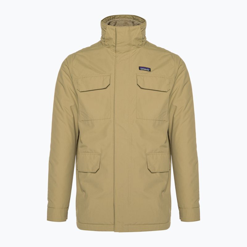 Pánská zateplená bunda Patagonia Isthmus Parka classic tan 6