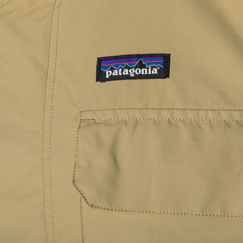Pánská zateplená bunda Patagonia Isthmus Parka classic tan 7