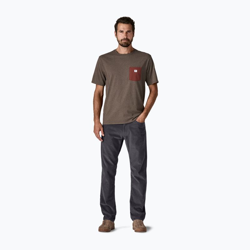Pánské kalhoty Patagonia Organic Cotton Corduroy Jeans - Reg forge grey 2