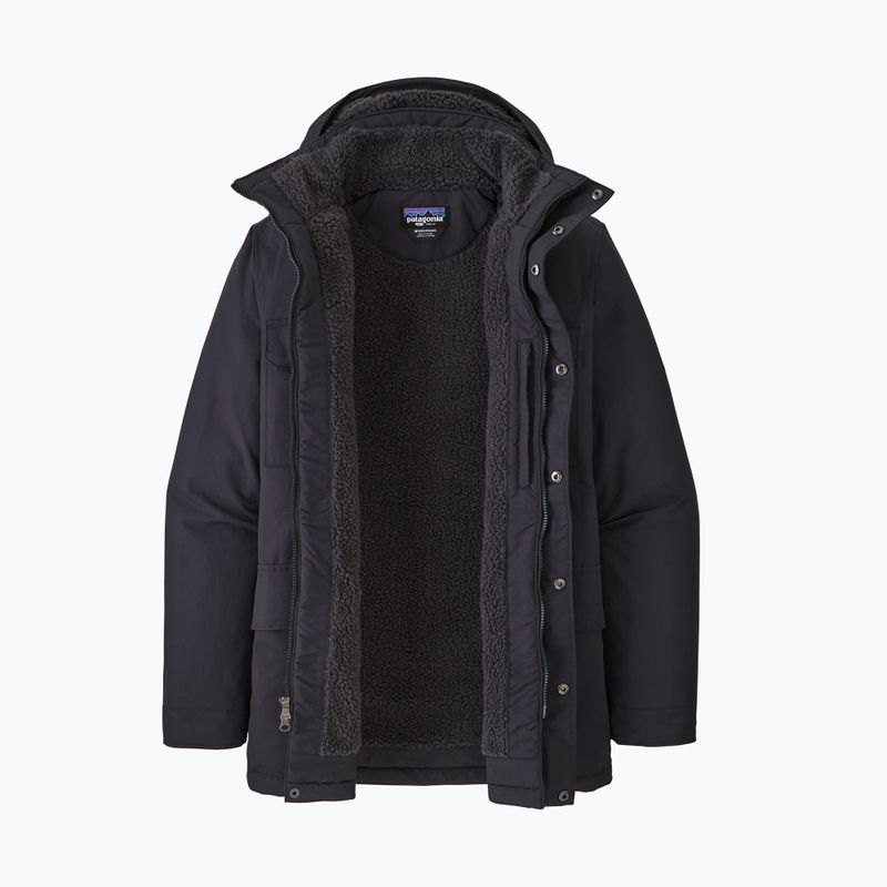 Pánská zateplená bunda Patagonia Isthmus Parka ink black 6