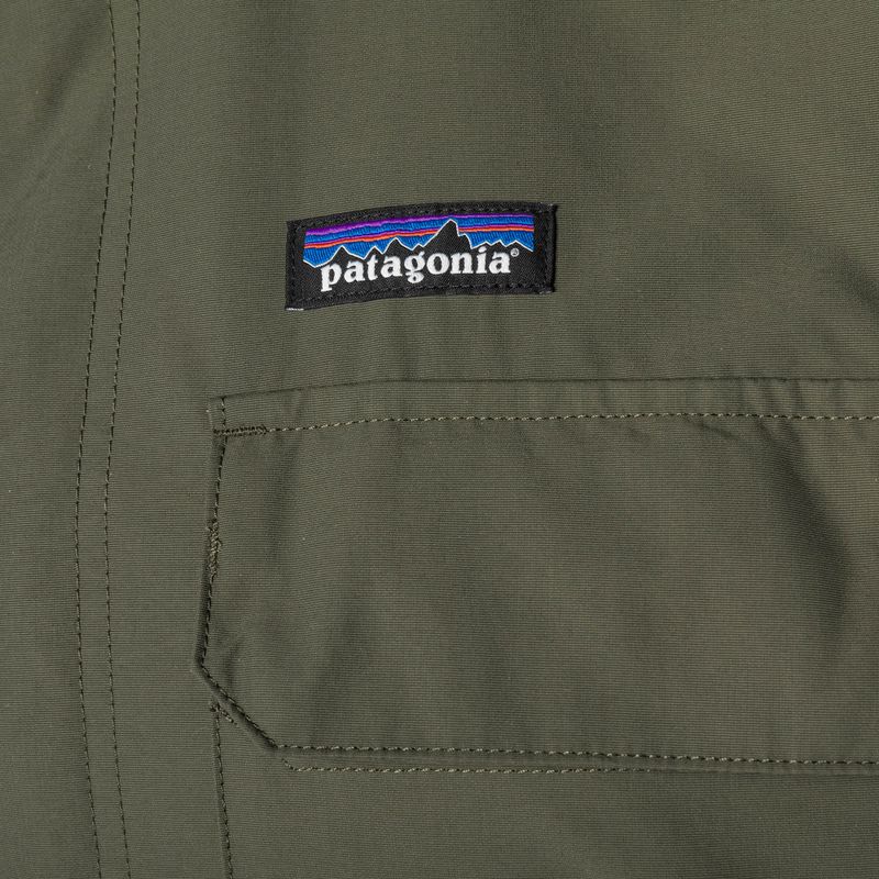 Pánská zateplená bunda Patagonia Isthmus Parka basin green 6