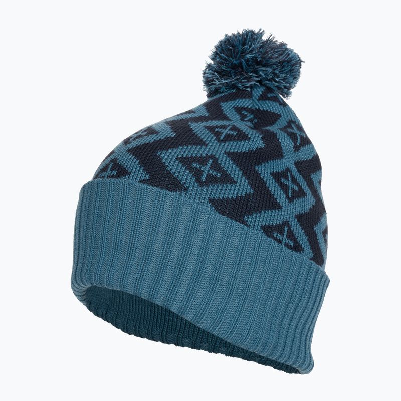 Zimní čepice Patagonia Powder Town Beanie perennial pinecone/wavy blue 3