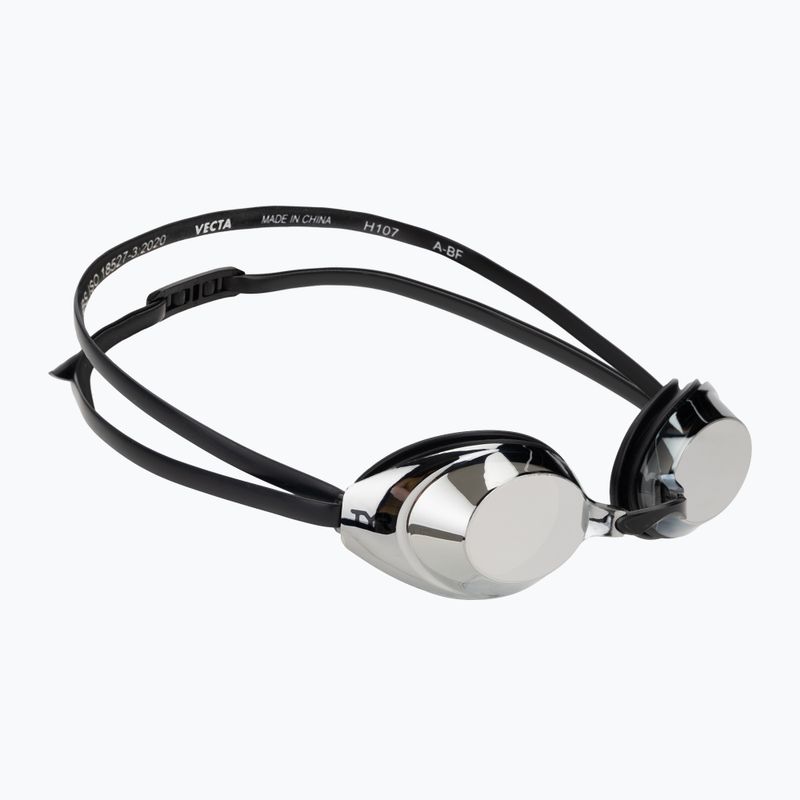 Plavecké brýle TYR Vecta Racing Mirrored silver/black/black