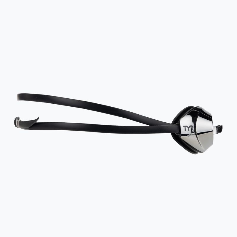 Plavecké brýle TYR Vecta Racing Mirrored silver/black/black 3