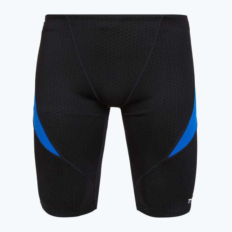 Pánské plavecké jammery TYR Durafast Elite Oceanid Jammer black/blue