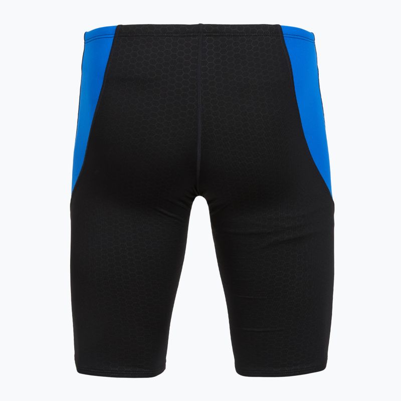 Pánské plavecké jammery TYR Durafast Elite Oceanid Jammer black/blue 2