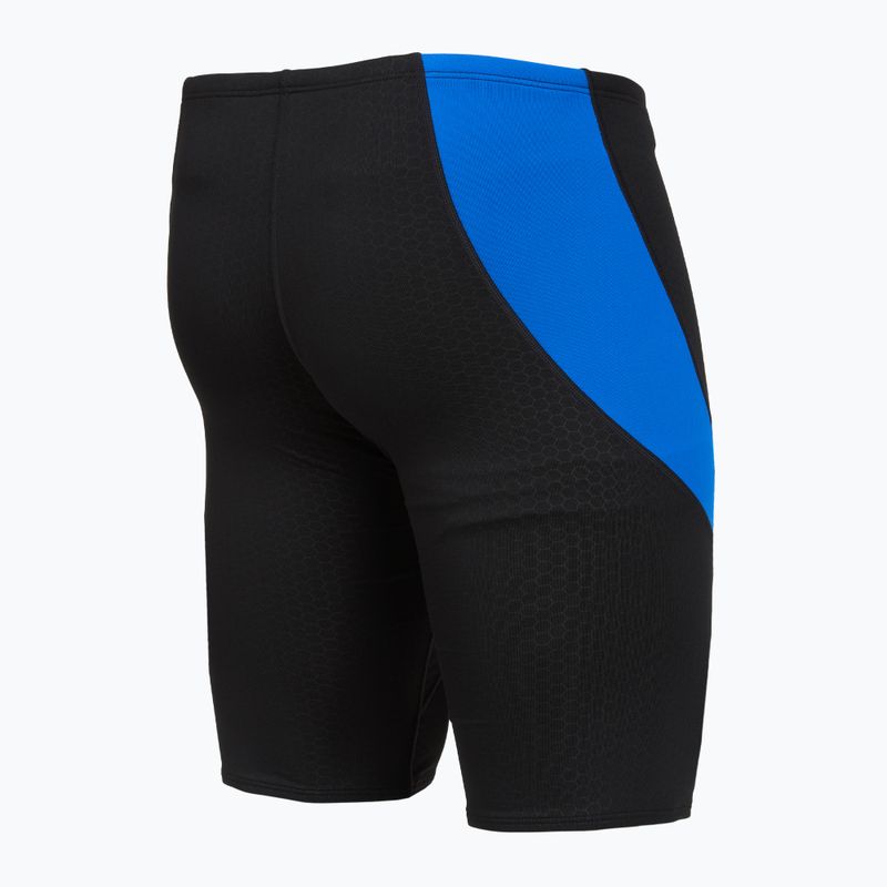 Pánské plavecké jammery TYR Durafast Elite Oceanid Jammer black/blue 3