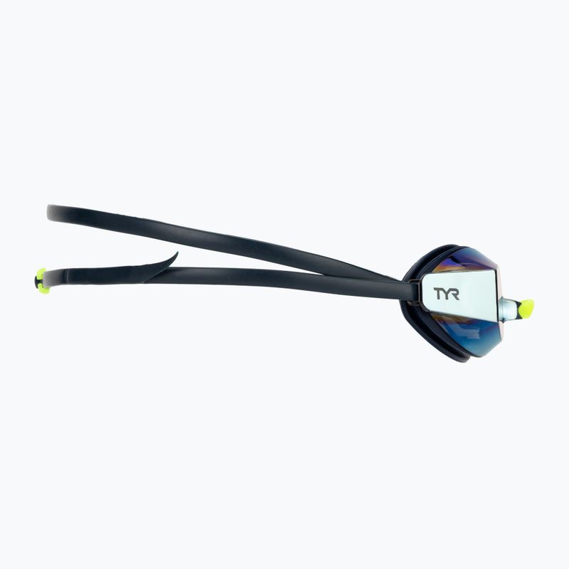 Plavecké brýle TYR Blackops 140 Ev Racing Mirrored gold/navy/yellow 3