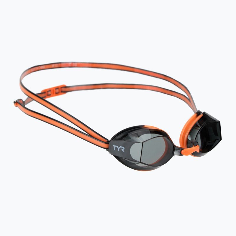 Dětské plavecké brýle TYR Blackops 140 Ev Racing smoke/orange/black