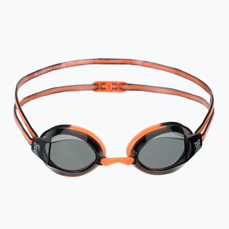 Dětské plavecké brýle TYR Blackops 140 Ev Racing smoke/orange/black 2