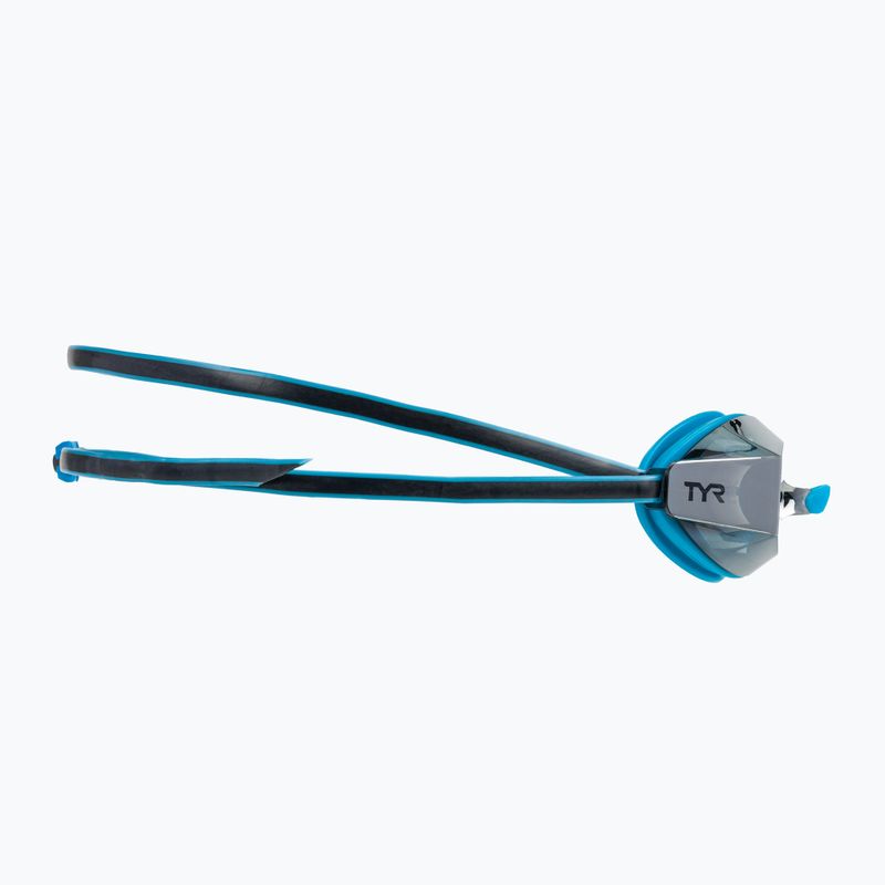 Dětské plavecké brýle TYR Blackops 140 Ev Racing Mirrored silver/ blue/ black 3