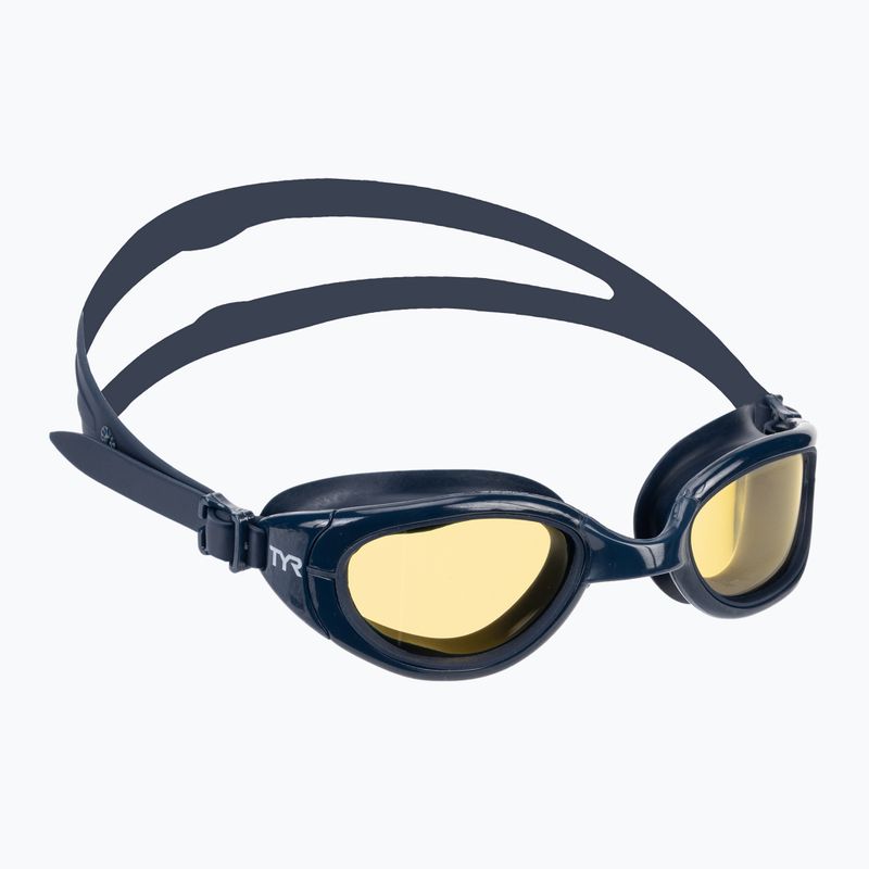 Plavecké brýle TYR Special Ops 2.0 Polarized Non-Mirrored amber/navy