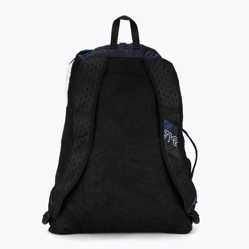 Plavecký pytel TYR Elite Team Mesh 40 l blue/teal/green 3