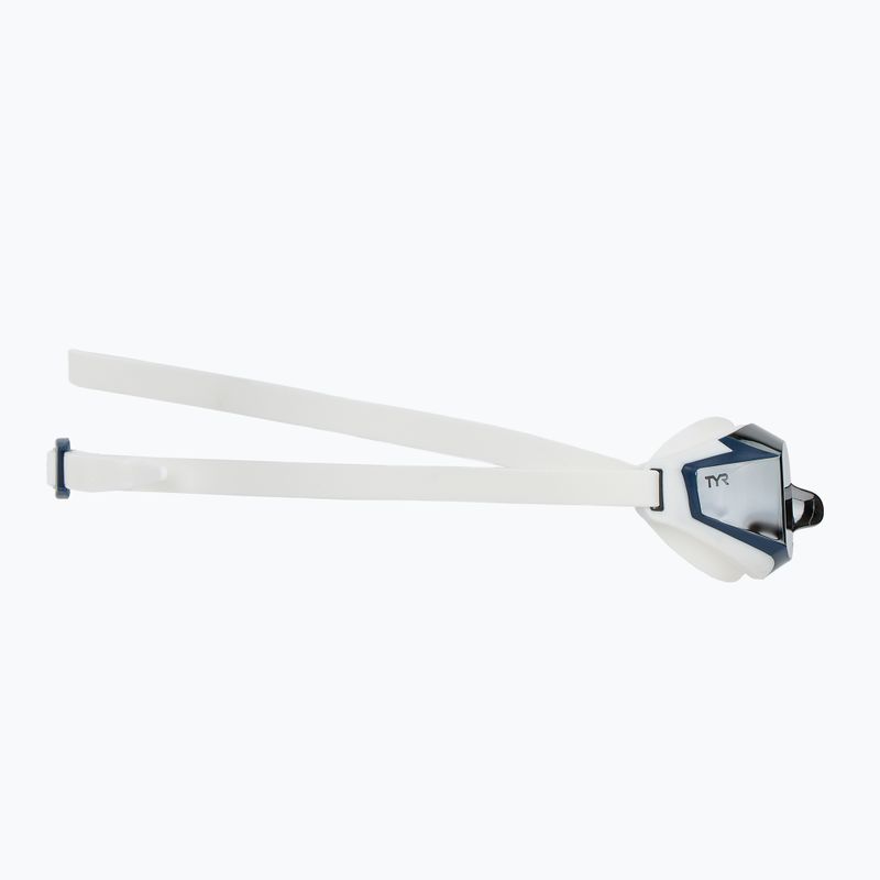 Plavecké brýle TYR Stealth-X Performance Mirrored silver/ white/ white 3