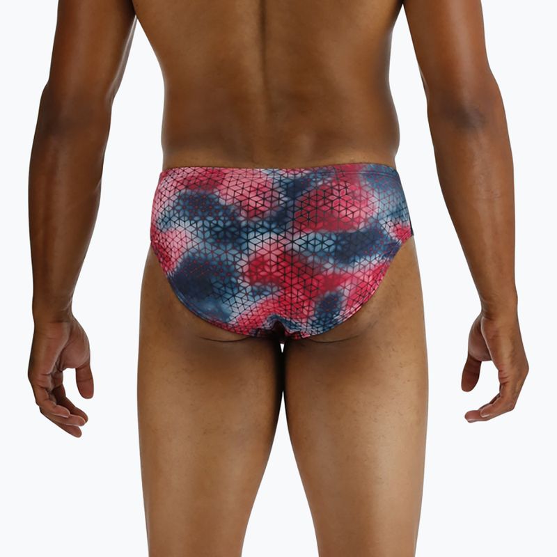Pánské plavecké kalhotky TYR Starhex Racer red/multi 5