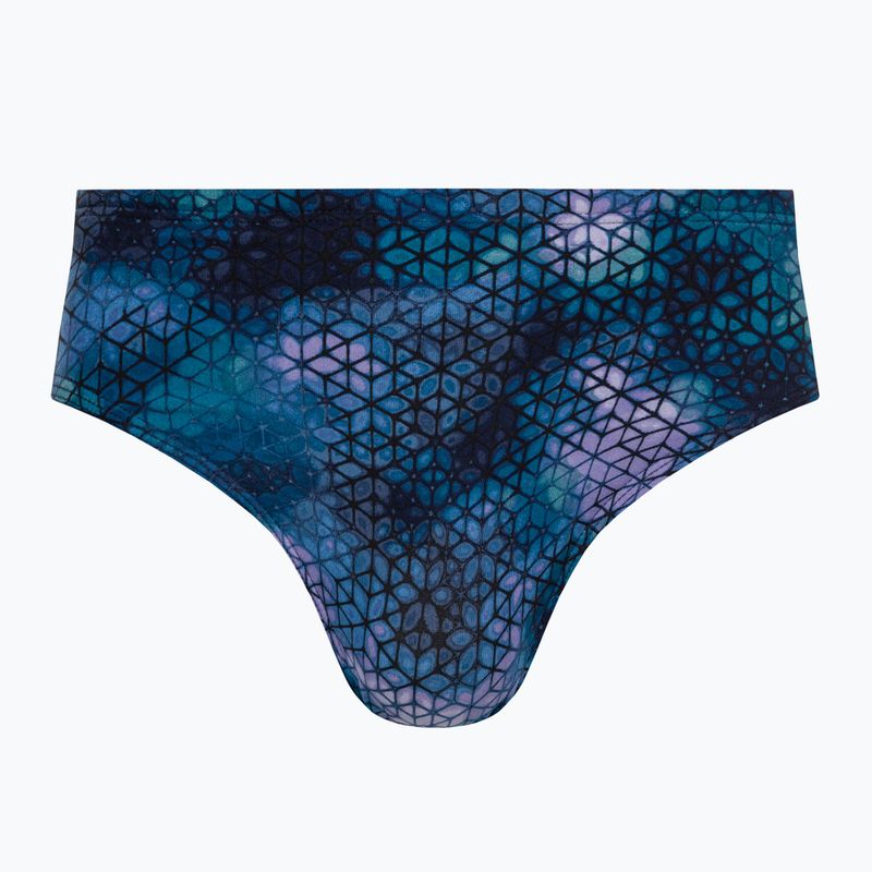 Pánské plavecké kalhotky TYR Starhex Racer blue ice 3