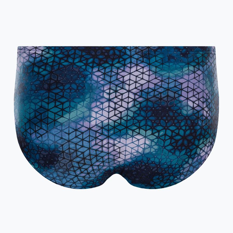 Pánské plavecké kalhotky TYR Starhex Racer blue ice 4