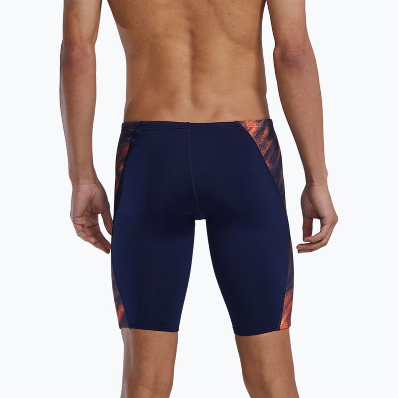 Pánské plavky jammer  TYR Soren Blade Splice Jammer orange 2