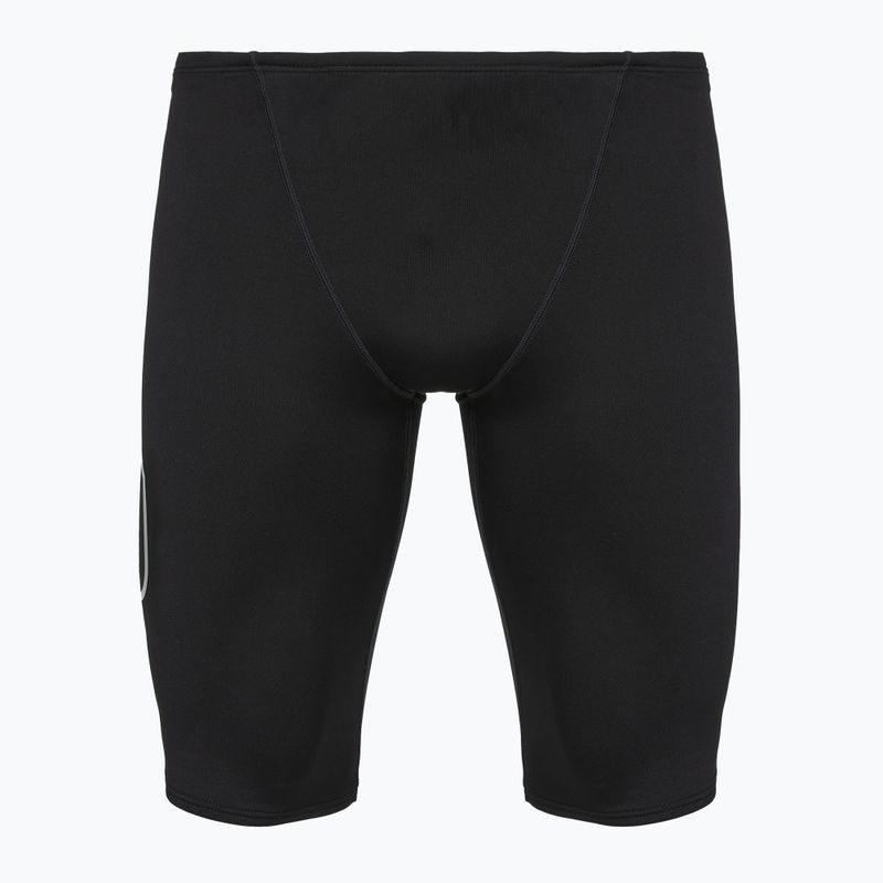 Pánské plavky TYR Soild Large Logo Jammer black 3