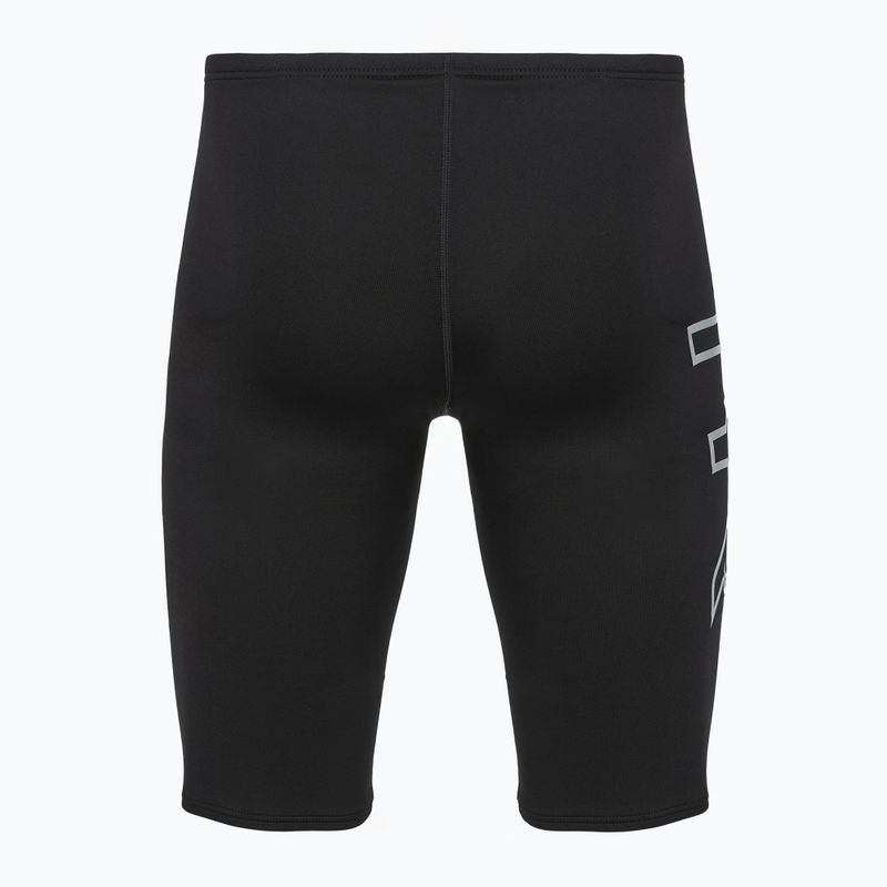 Pánské plavky TYR Soild Large Logo Jammer black 4