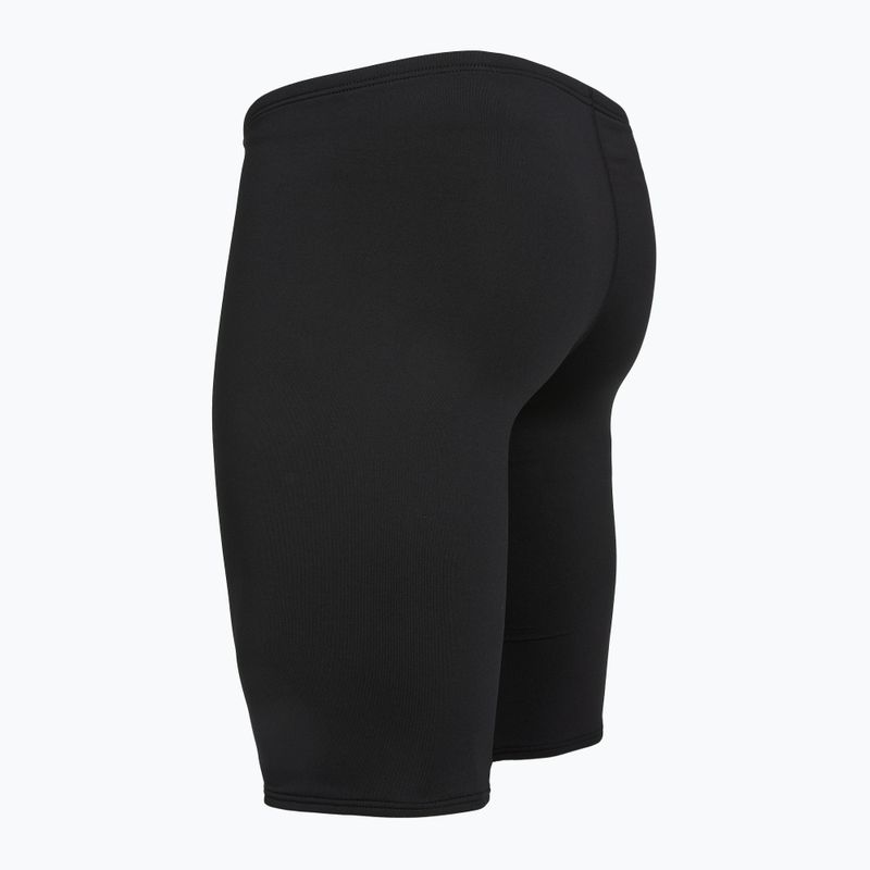 Pánské plavky TYR Soild Large Logo Jammer black 6