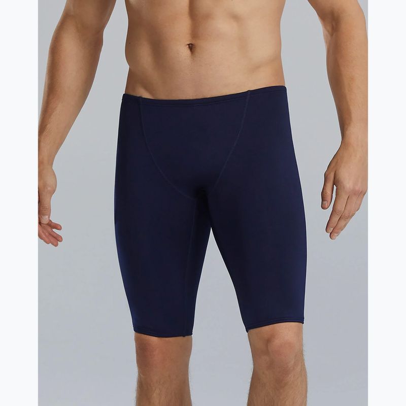 Pánské plavky TYR Soild Large Logo Jammer navy 5