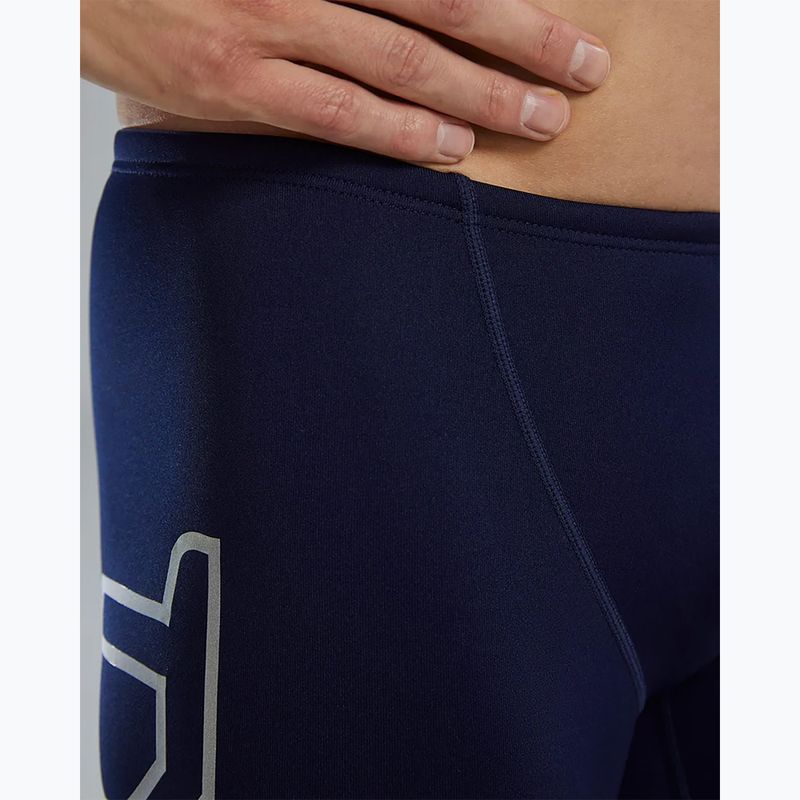 Pánské plavky TYR Soild Large Logo Jammer navy 11