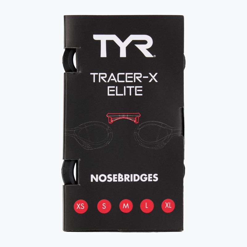 Plavecké brýle TYR Tracer-X Elite Mirrored silver/multi 5