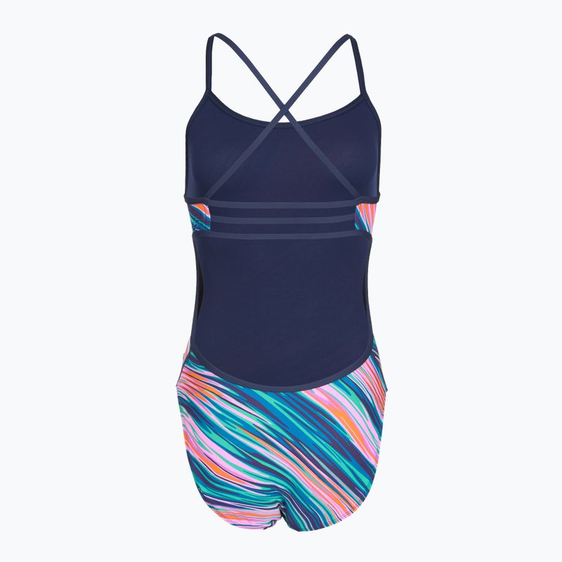 Dámské jednodílné plavky TYR Durafast Elite Riptidal Trinityfit pink/multi 2