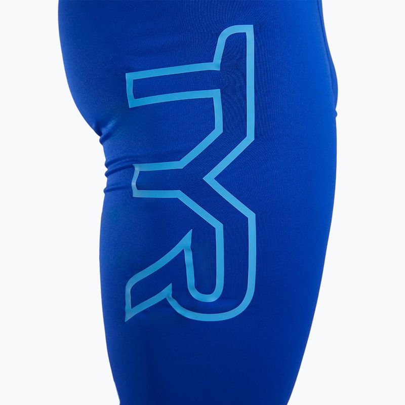 Pánské plavky jammer  TYR Soild Large Logo Jammer royal 7