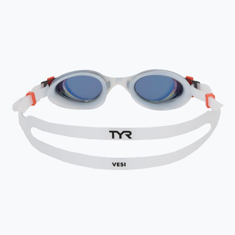 Plavecké brýle TYR Vesi Mirrored gold/white 4