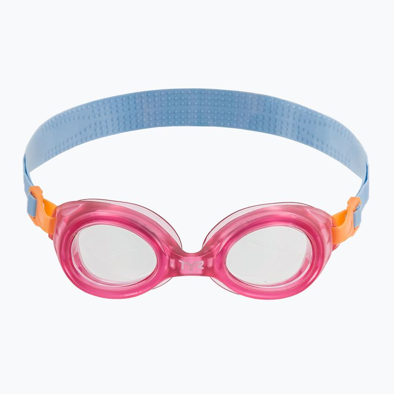 Dětské plavecké brýle TYR Aqua Blaze clear / pink 2