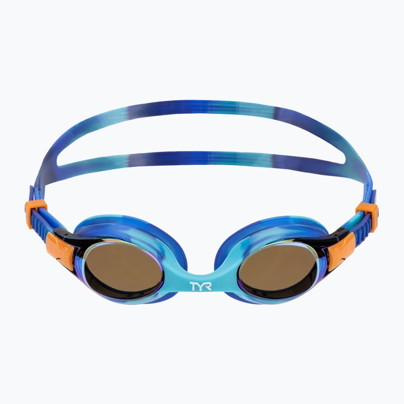 Dětské plavecké brýle TYR Swimple Tie Dye Mirrored blue / multi 2
