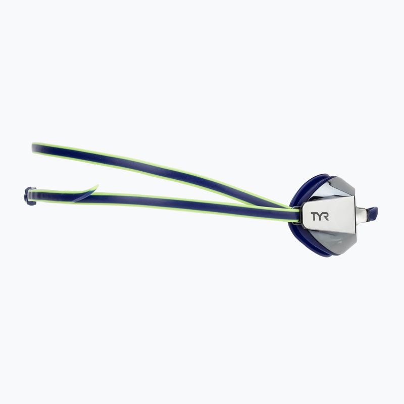 Plavecké brýle TYR Blackops 140 Ev Racing Mirrorednavy/lime 3