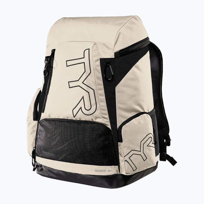 Plavecký batoh TYR Alliance Team 45 l black / sand