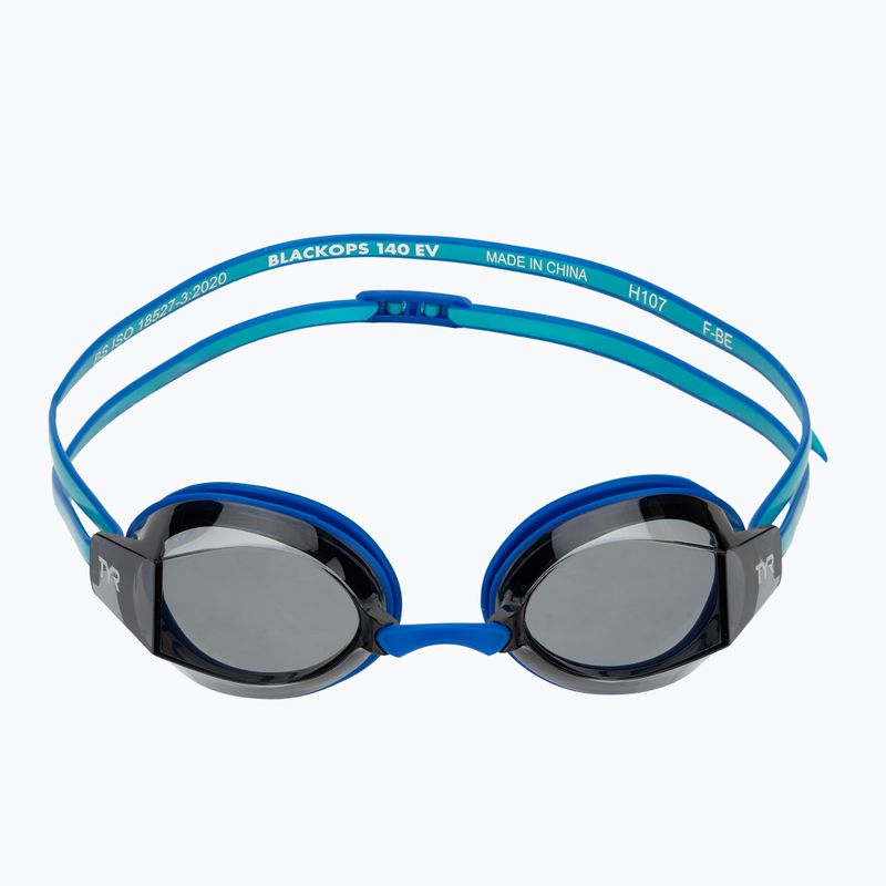Plavecké brýle TYR Blackops 140 Ev Racing cobalt / aqua 2