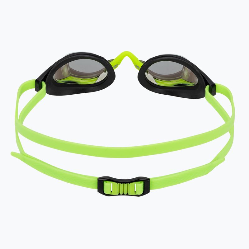 Plavecké brýle TYR Stealth-X Performance Mirrored electro lime 4