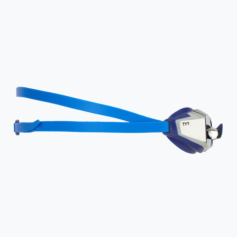 Plavecké brýle TYR Stealth-X Performance Mirrored blue / multi 3